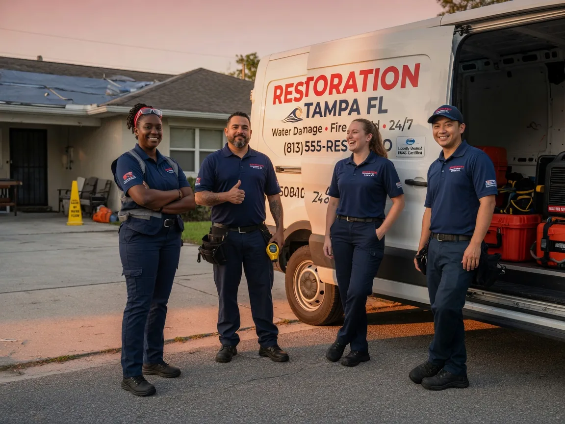 Water Damage Restoration company in Colome, SD